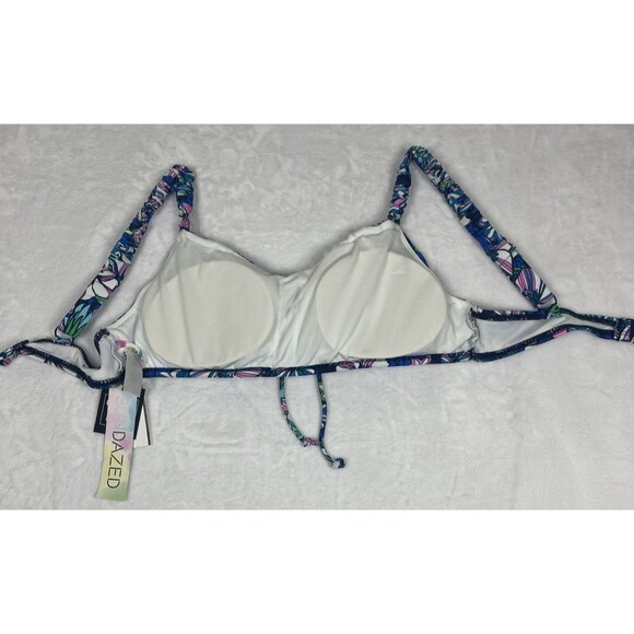 Sundazed Ledia Top Swimwear Bikini Top Floral Multicolor Size 36 B/C NEW - Picture 6 of 9